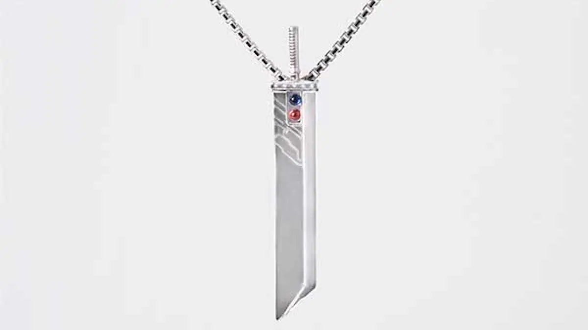 Final Fantasy VII Buster Sword Necklaces Restocked