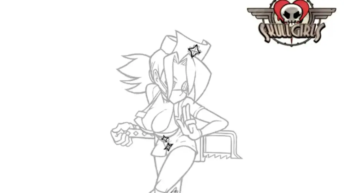 Skullgirls Valentine Crosses to Shurikens Animation Shared