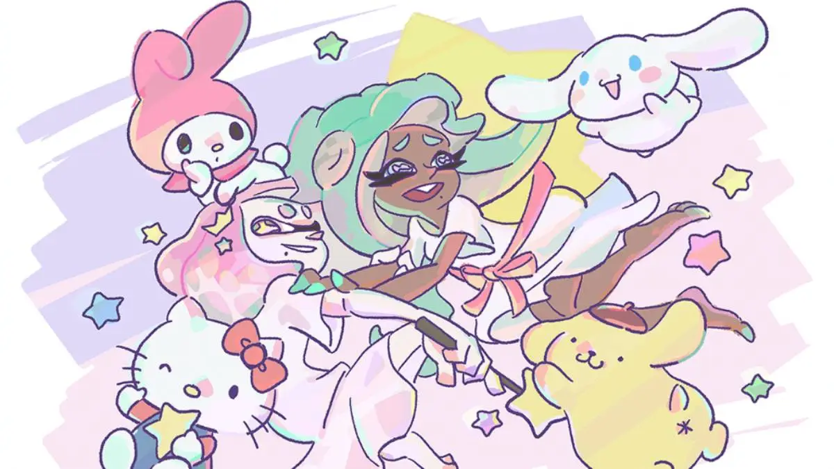 Splatoon Splatfest Virtual Art Gallery Open