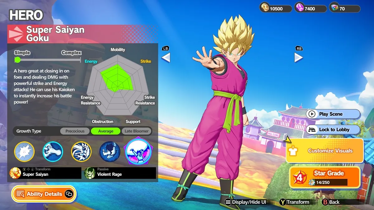 How to Customize Dragon Ball Project: Multi Characters With Skins