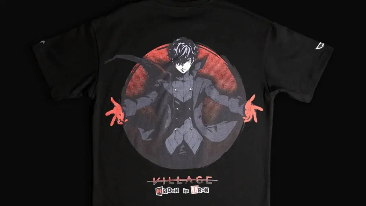 Latest Persona 5 Merchandise Involves Gym Clothes and Accessories Shirts